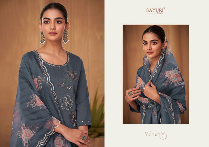 Sayuri Saffron Heavy Festive Wear Wholesale Designer Salwar Suits Catalog